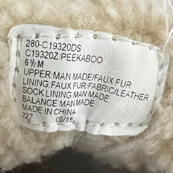 Cliffs booties taupe 6 1/2M - Picture 6 of 11